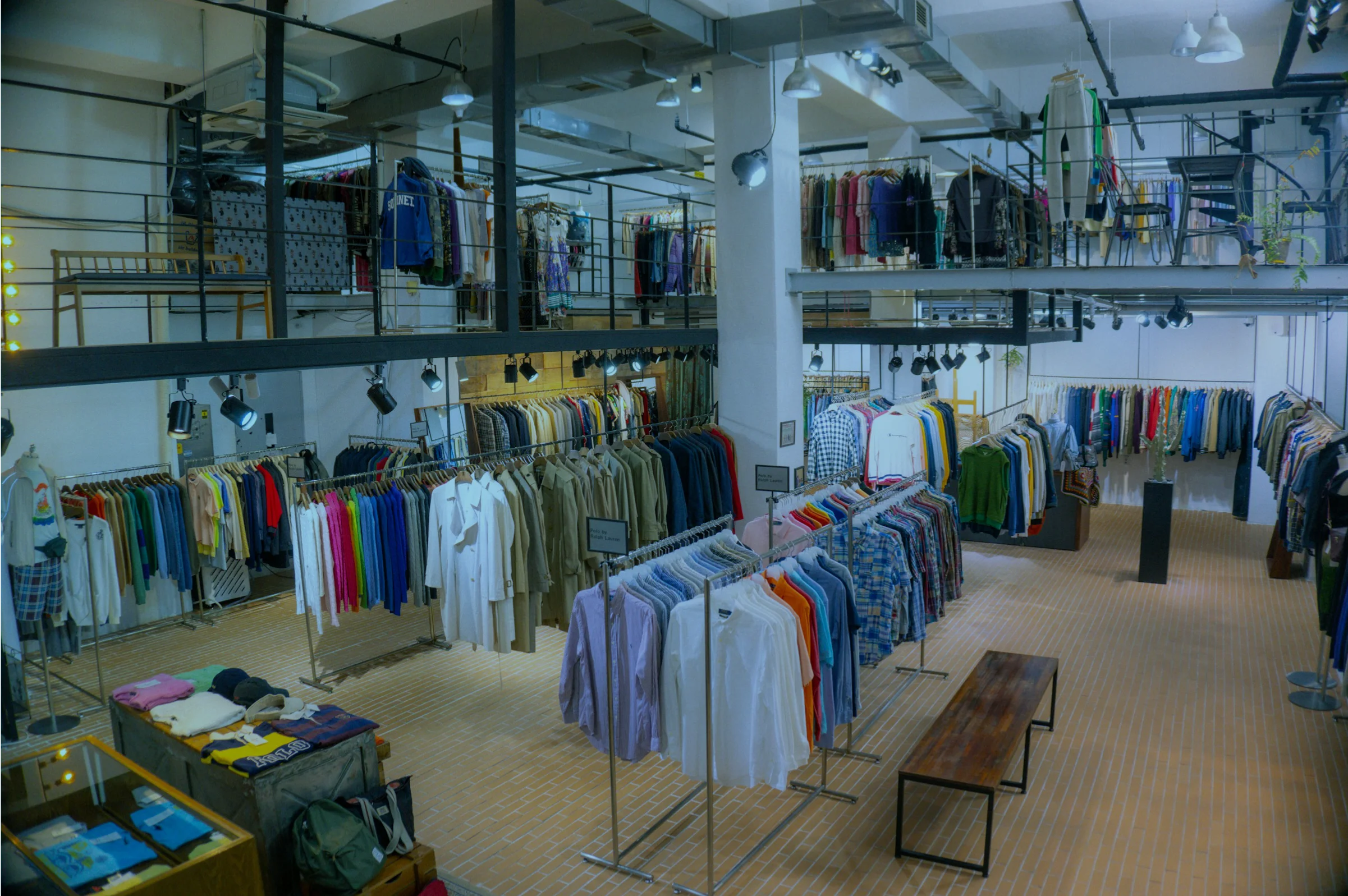 Clothing store retail floor — in-store customer and sales analytics with S2RE